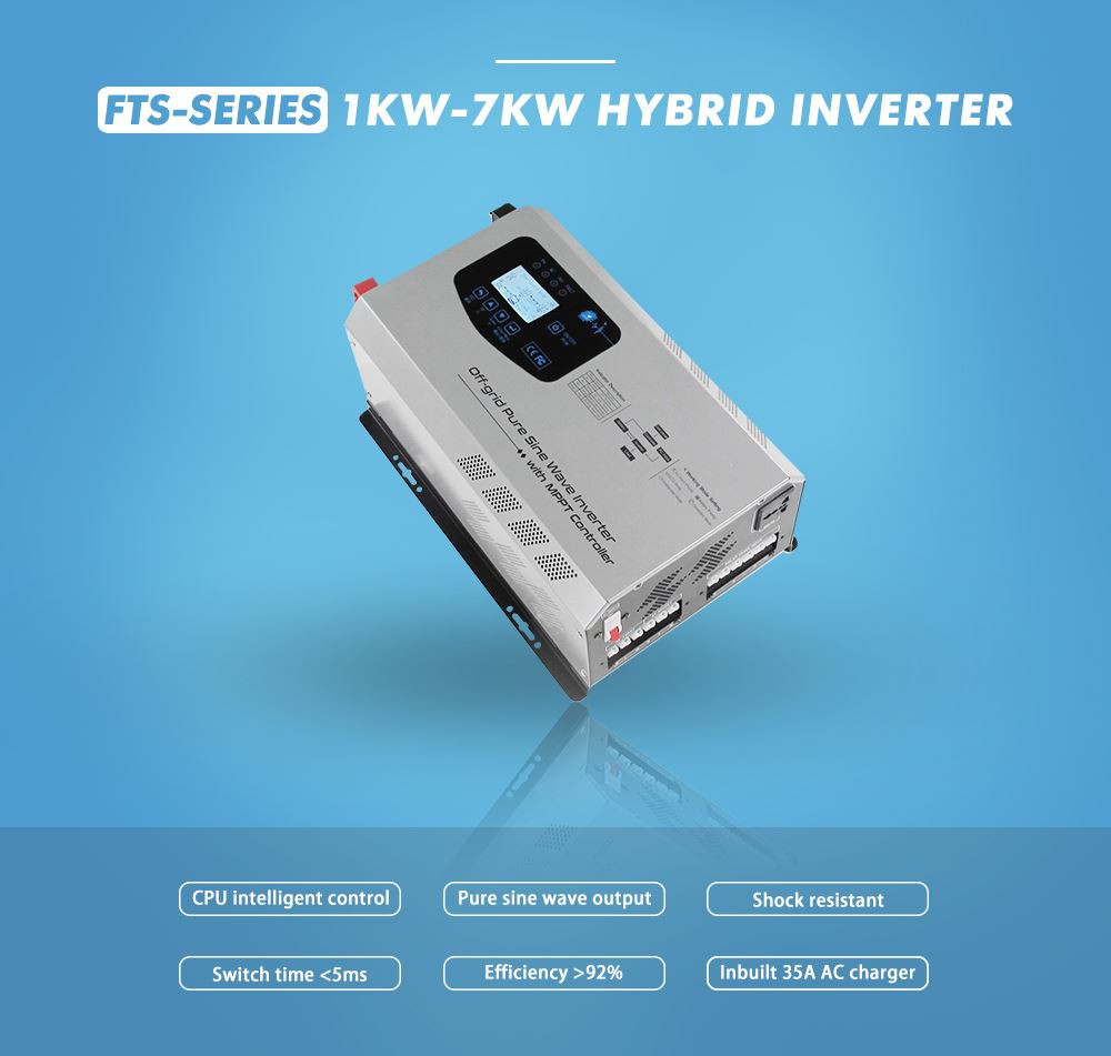 solar inverter hybrid 5kw 12v